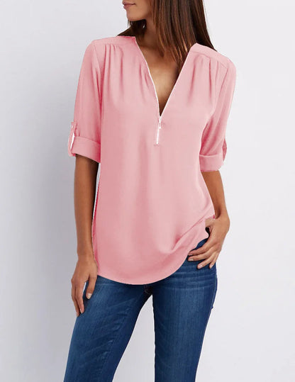 Vardi Dante™ Sweet Plus-Size Blouse | Casual & Stylish