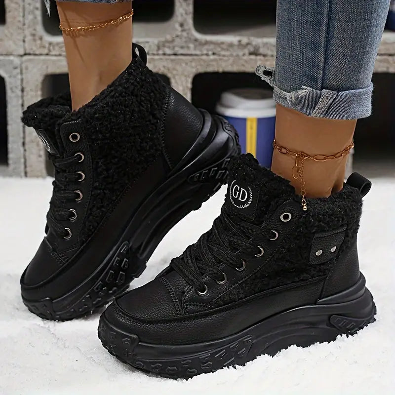 Bottes de neige isolées et élégantes pour femmes