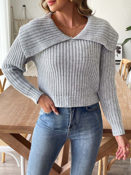 Zelina Sweater | Pull en maille torsadée pour femmes