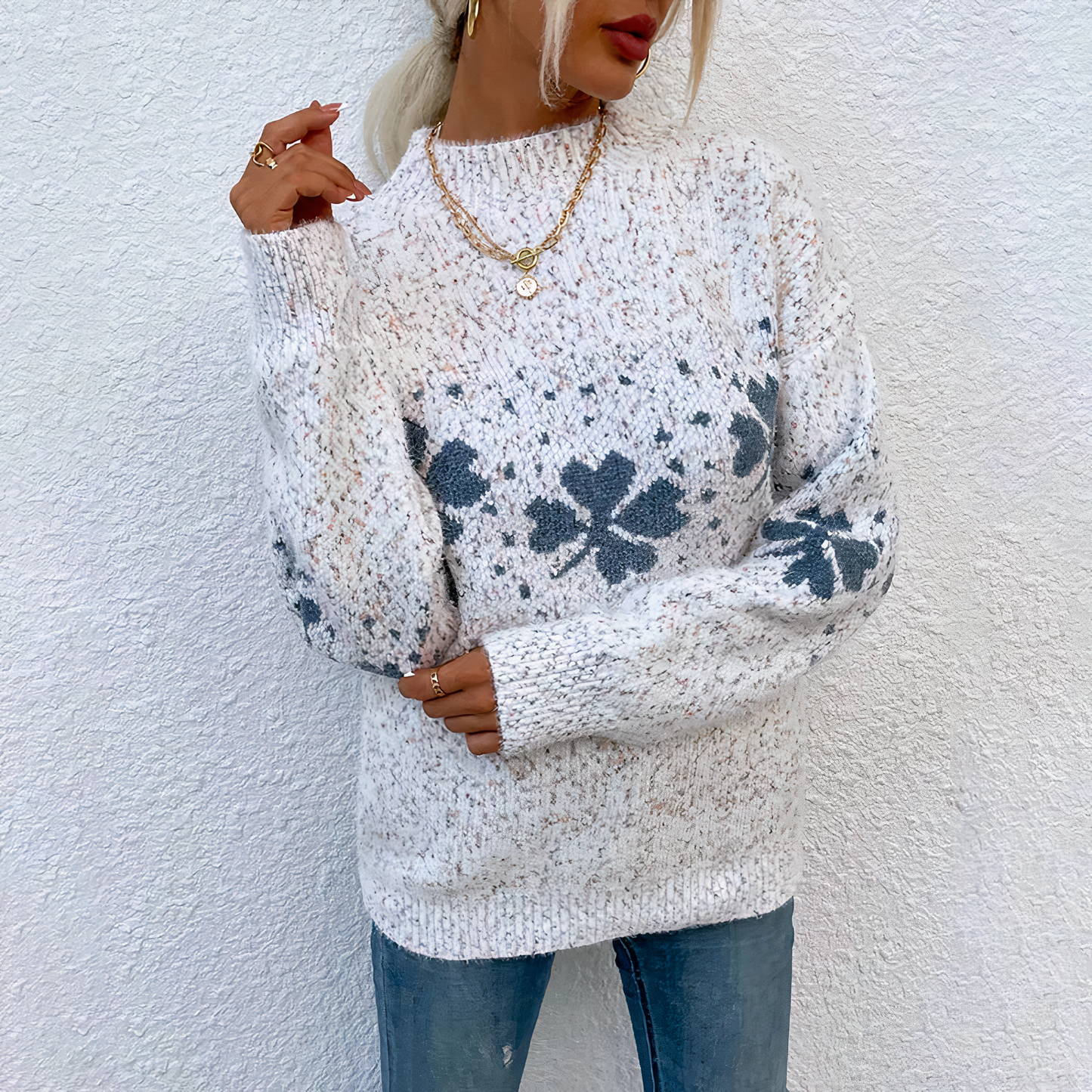 Pull Yveline | Pull chaud femme