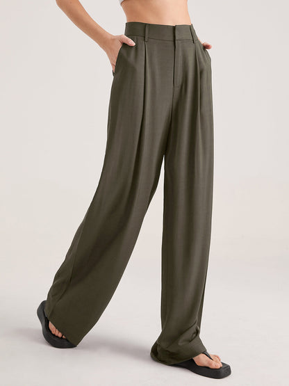 Mia - Pantalon de loisirs oversize à taille haute