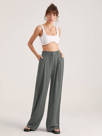 Mia - Pantalon de loisirs oversize à taille haute