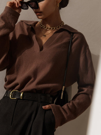 Pull-over/collier de loisir pour femmes