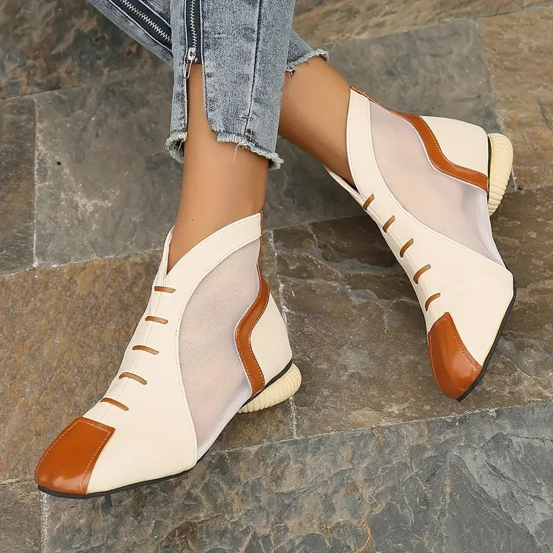 Chaussures à talons colorblock pour femmes - Karyne