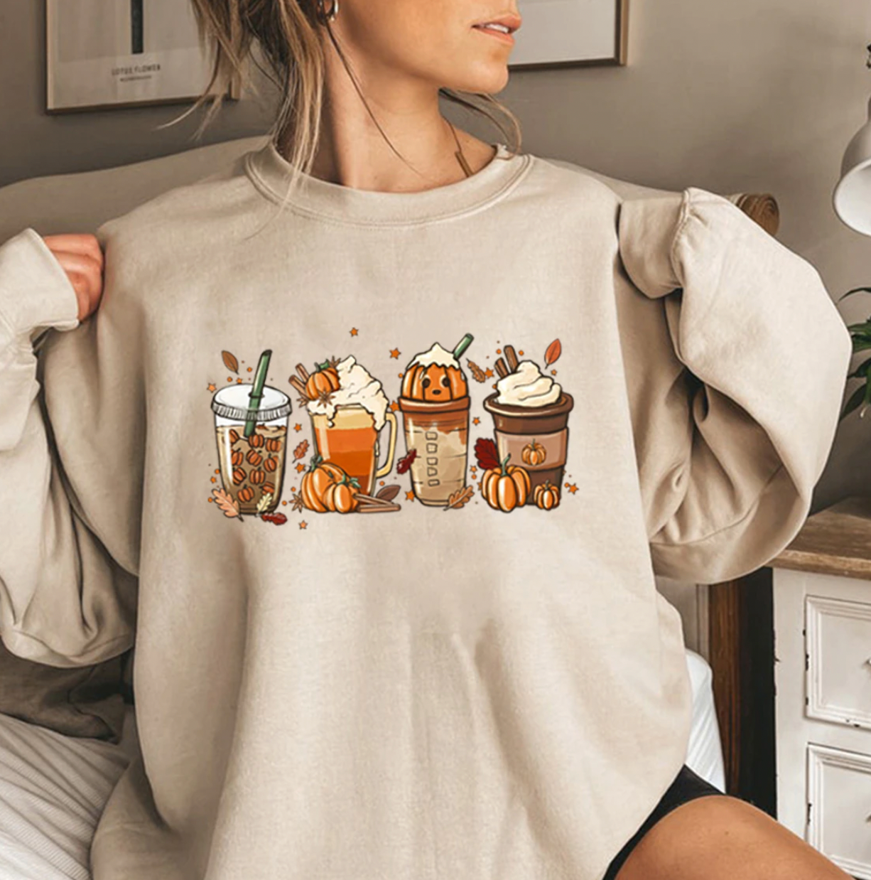 Pumpkin | Sweat stylé au design personnalisé