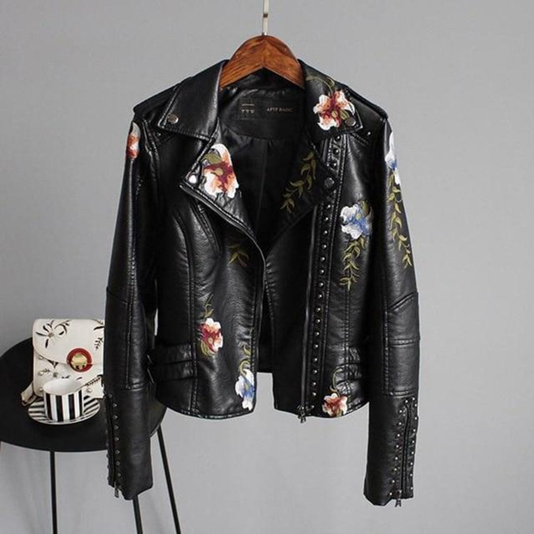 Veste femme à imprimé floral