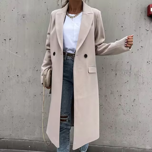 Brigitta - Long manteau élégant