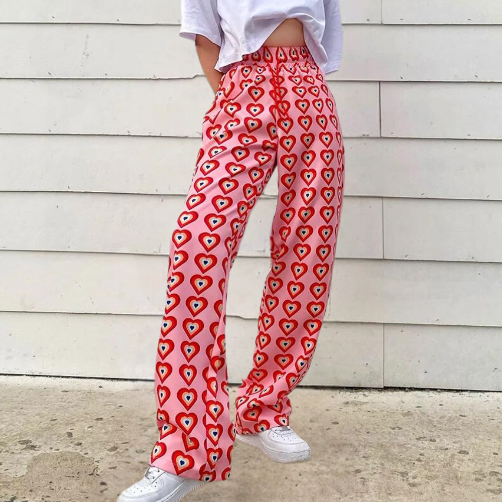 Vanessa - Pantalon moderne à jambe large pour un confort ultime