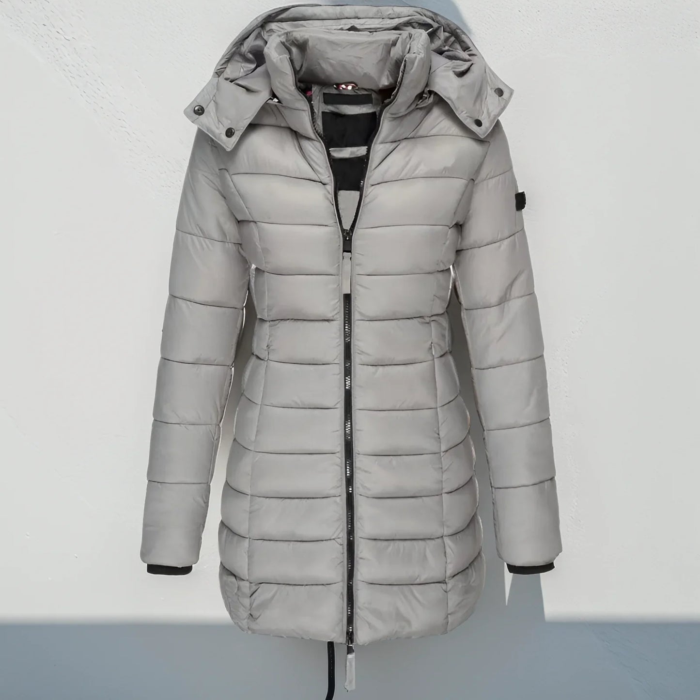 Manteau d'hiver à capuche pour femme - Carlis