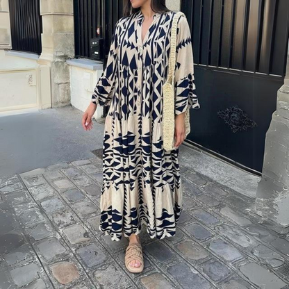 Charlotte - Robe vintage surdimensionnée