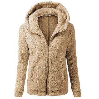 Chloe - Soft Fleece Cardigan - Chaud et polyvalent