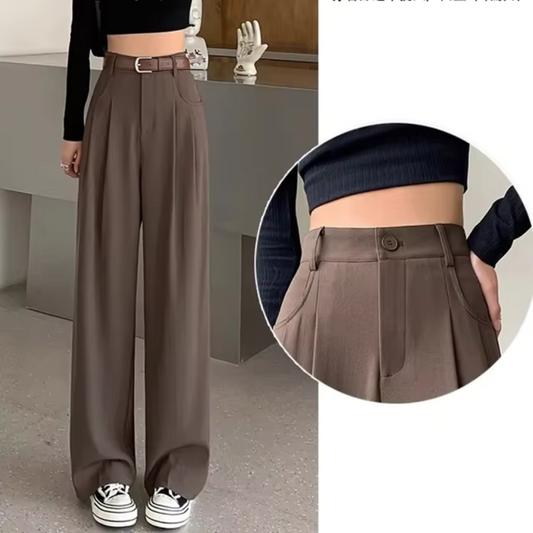 Clare - Pantalon taille haute confortable