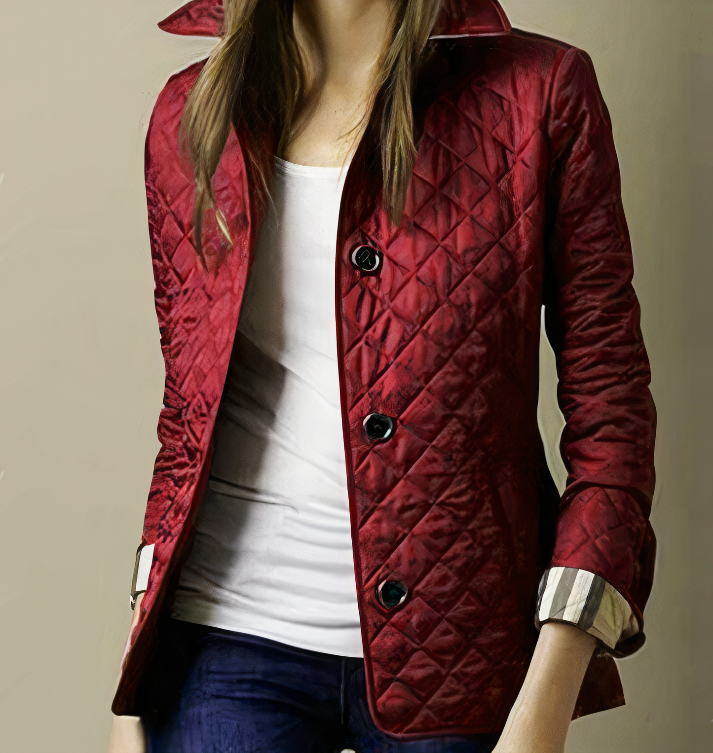 Veste en soie et coton pour femme - Evelyn