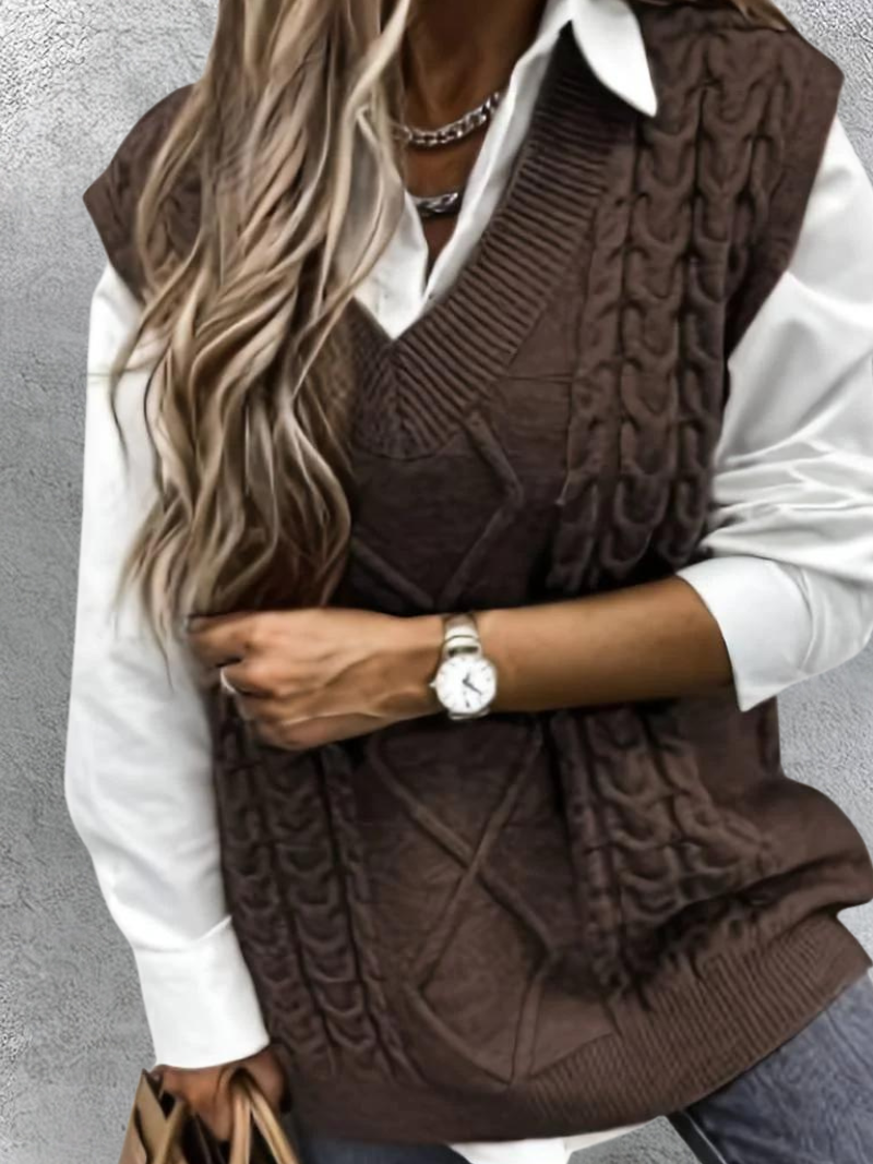 Gilet en maille douce - Evy