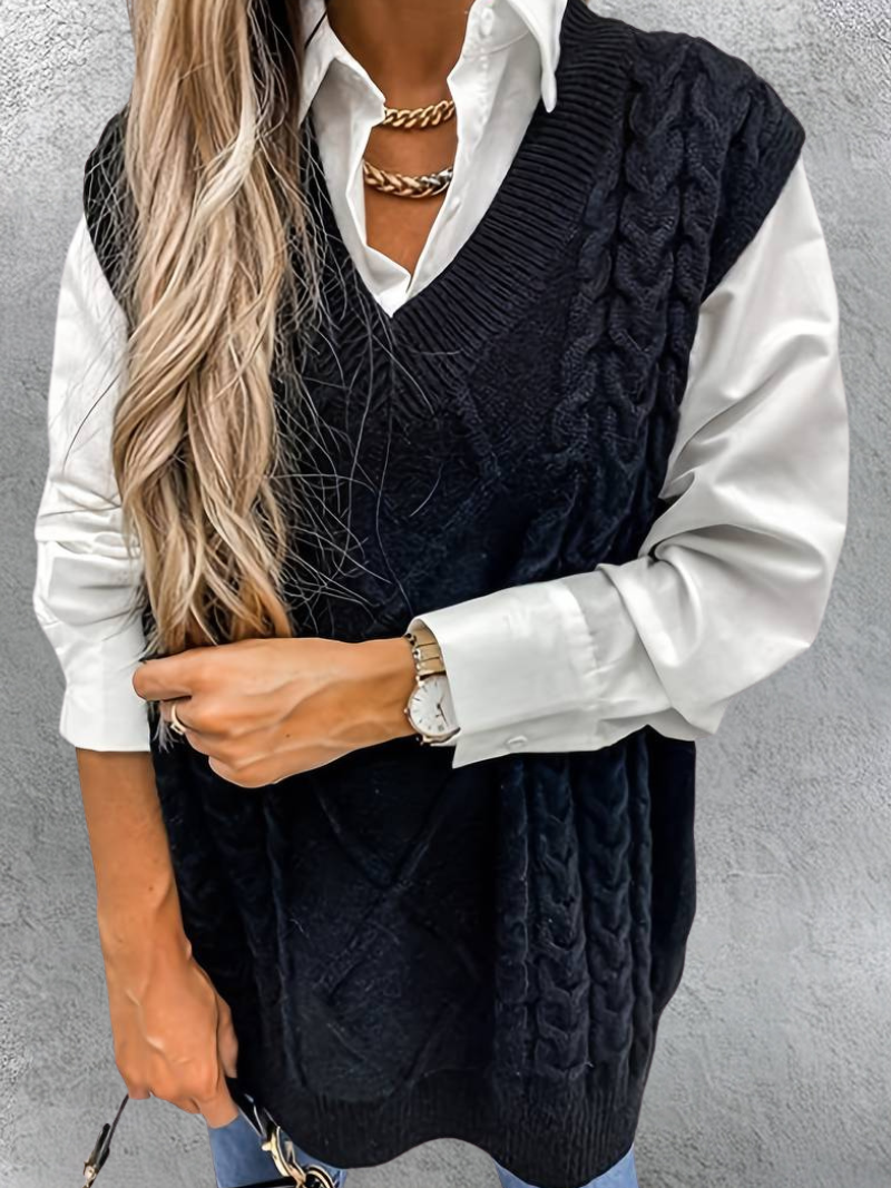 Gilet en maille douce - Evy