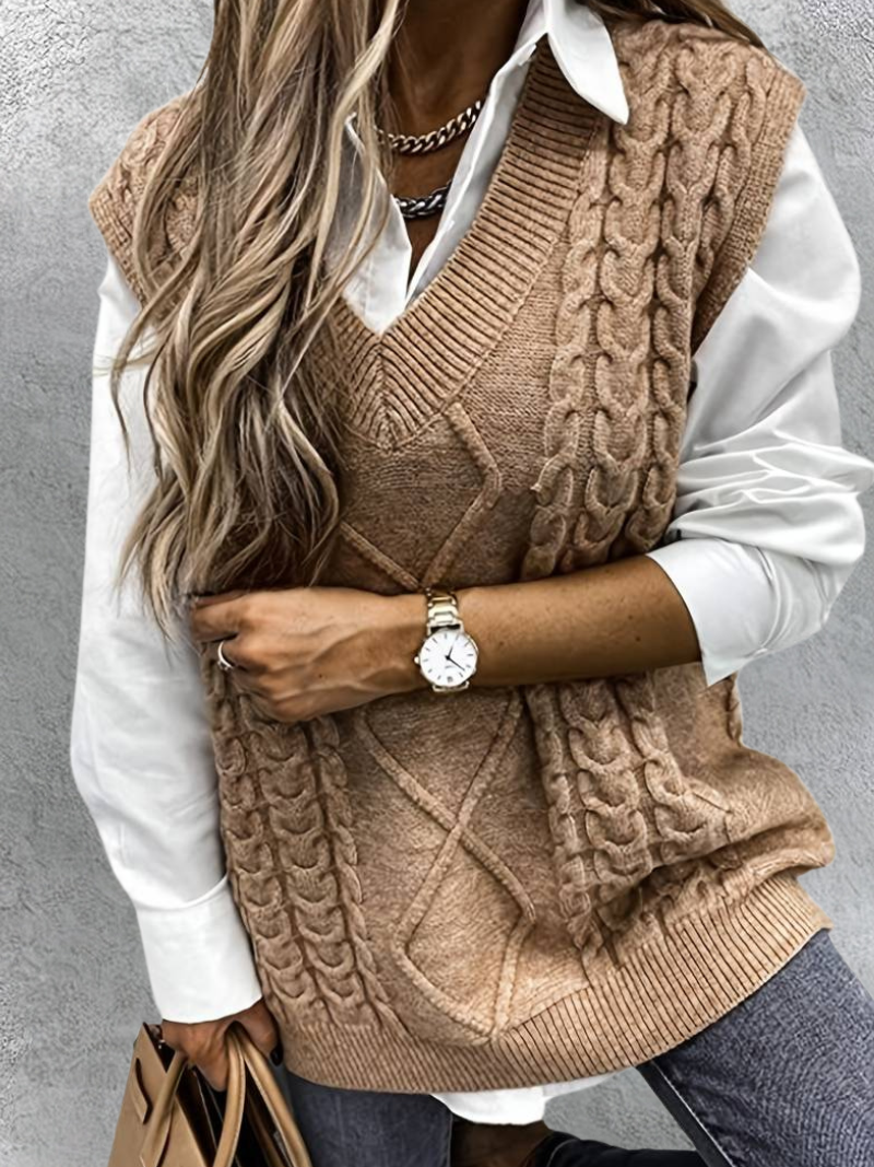 Gilet en maille douce - Evy