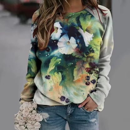 Elettra - Elegant Loose Sweatshirt