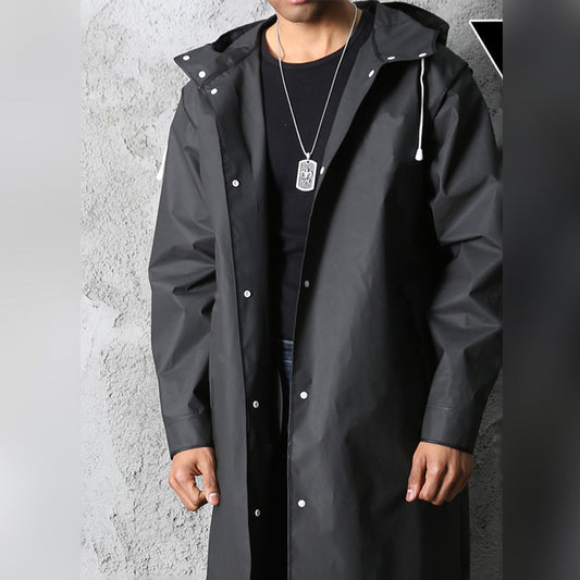 Veste de pluie pour hommes avec capuche