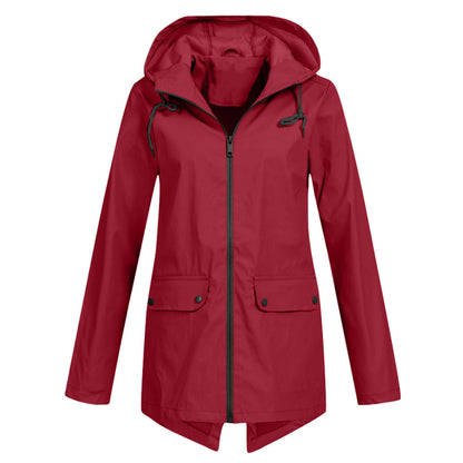 Veste de pluie longue et élégante pour femme - Isa