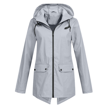 Veste de pluie longue et élégante pour femme - Isa