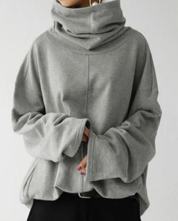 Rami Sweater | Turtleneck Oversized Hoodie