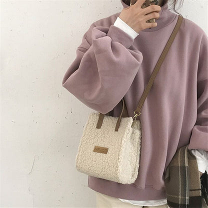 Sac à bandoulière Teddy | Parfait pour accompagner votre manteau Teddy