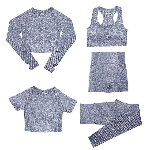 delige Sport Set | Tops et leggings de sport pour femmes avec taille haute