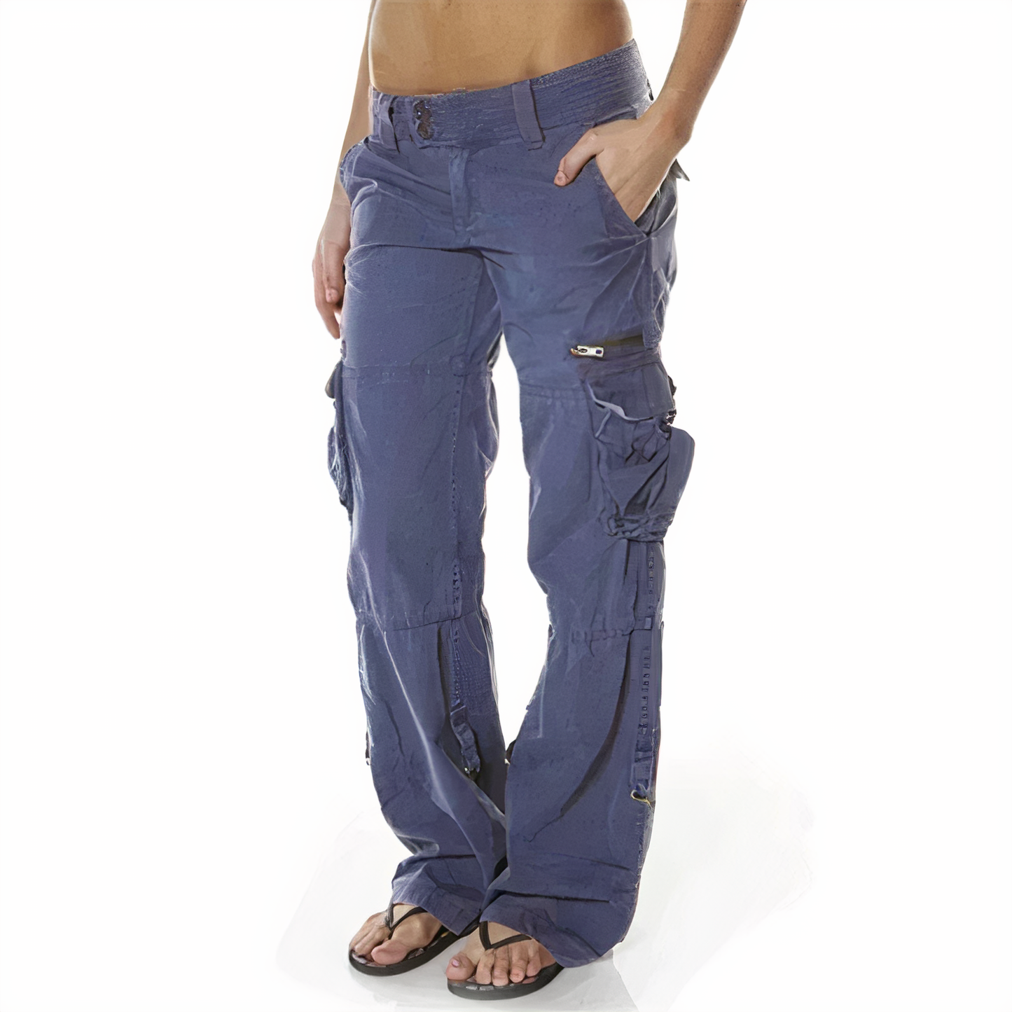 Laureen - Pantalon cargo pour femme