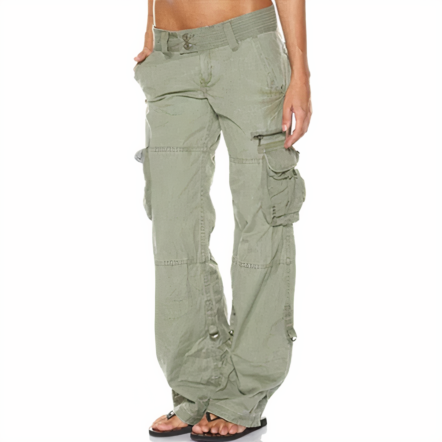 Laureen - Pantalon cargo pour femme