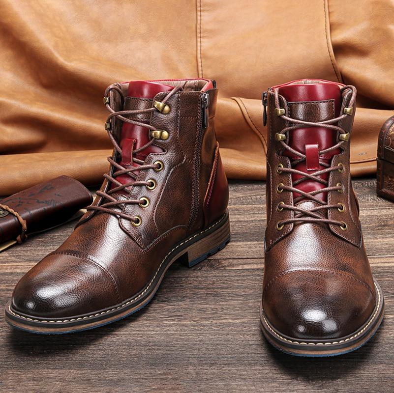 Magnus™ | Bottes oxford en cuir de première qualité faites à la main pour hommes