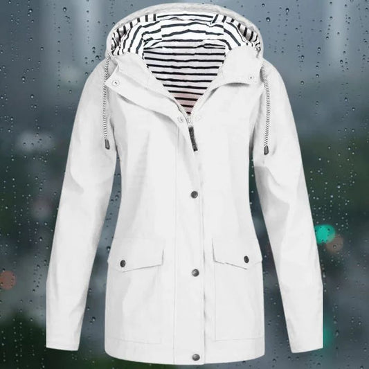 Veste coupe-vent imperméable pour femme - Hellee