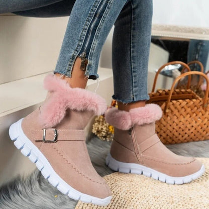 Romilda Shoes | Chaussures d'hiver en fourrure pour femmes