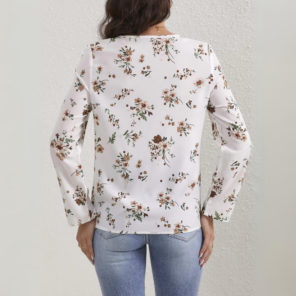 Isolde - Blouse florale décontractée