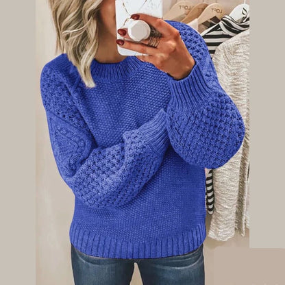 Pull tricoté pour femmes, chaud et élégant