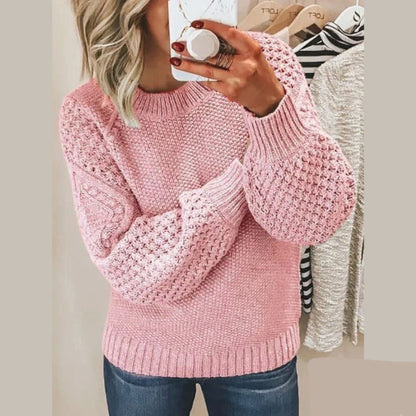 Pull tricoté pour femmes, chaud et élégant