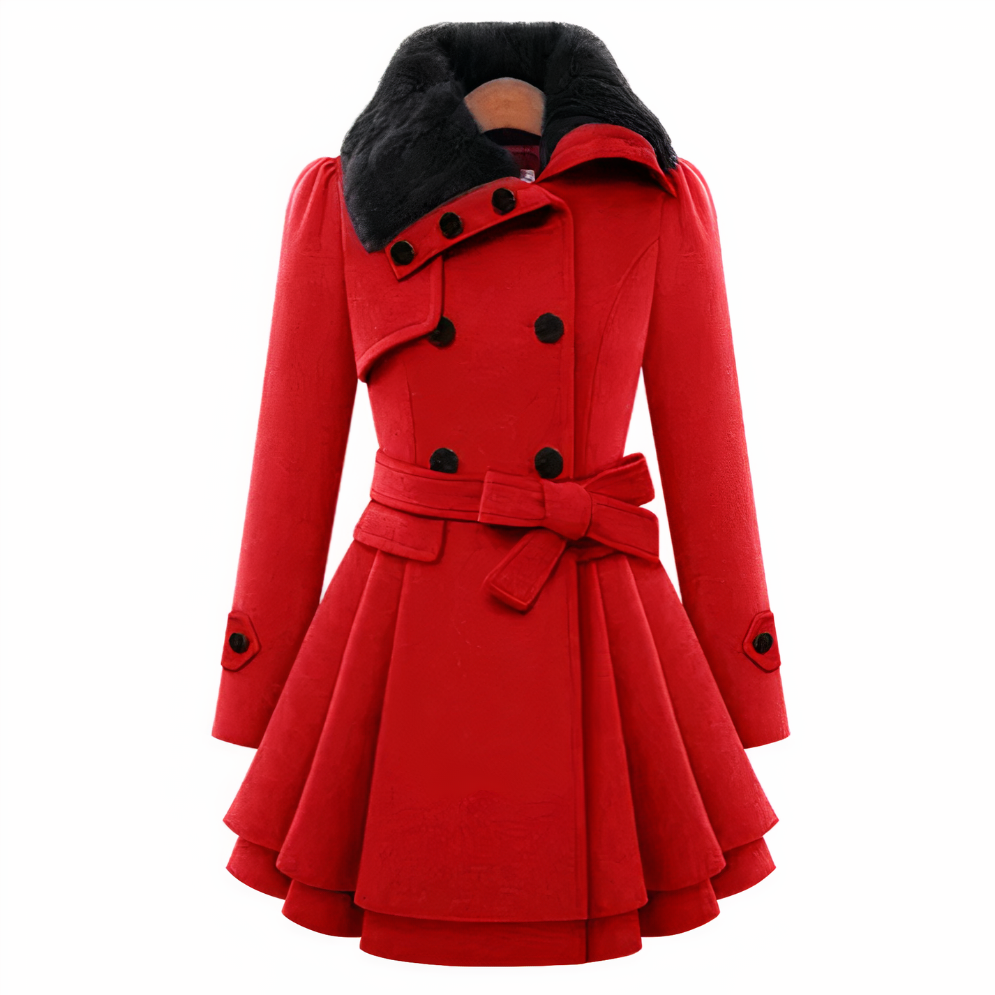 Trench-coat double boutonnage pour femme - Kamari