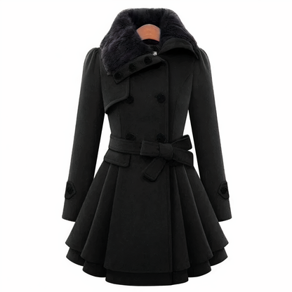 Trench-coat double boutonnage pour femme - Kamari