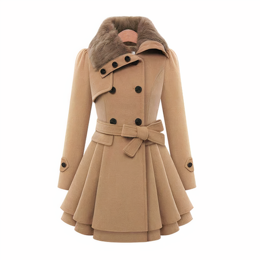 Trench-coat double boutonnage pour femme - Kamari