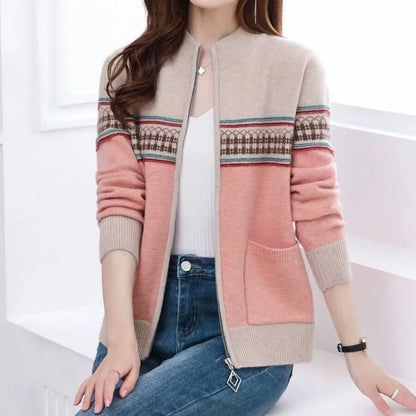 Wobina Sweater | Pull zippé femme