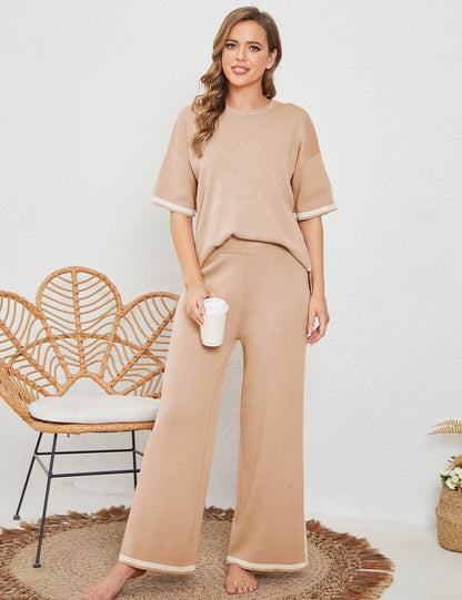 Heidi-Mode | T-shirt et pantalon assortis Loungewear Set