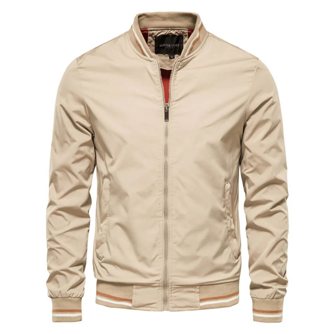 Yumi - Veste classique - Matériaux de luxe - Coupe ajustable - Idéal pour le printemps pour les hommes