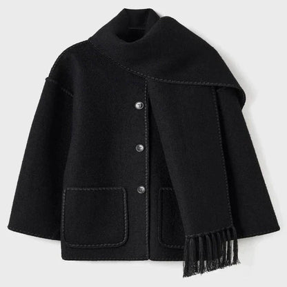 Ysa - Manteau d'hiver chic avec cordon de serrage