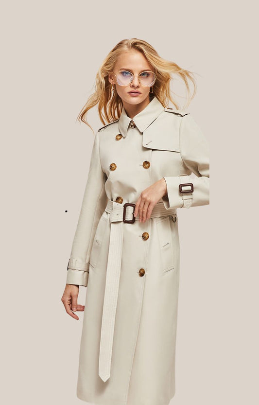 Trench-coat casual d'hiver pour femme - Liva