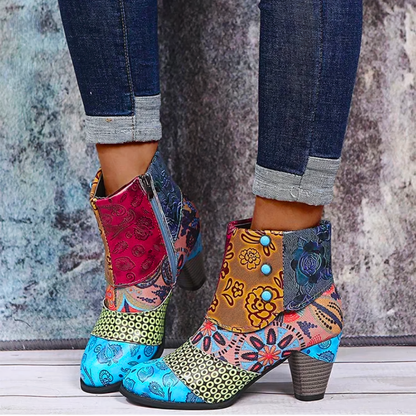 Lorrie - Bottes rétro imperméables pour femmes