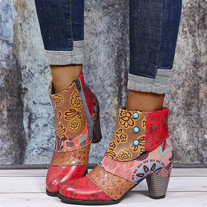 Lorrie - Bottes rétro imperméables pour femmes