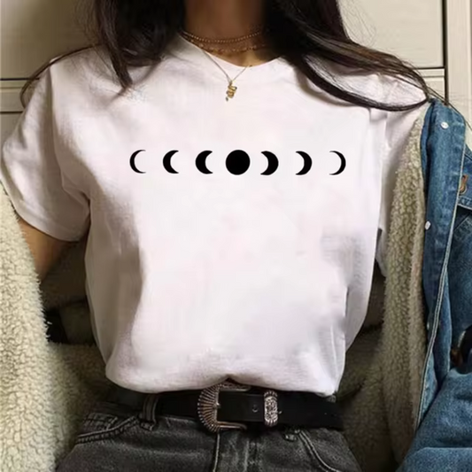 Lena - T-shirt avec imprimé lune