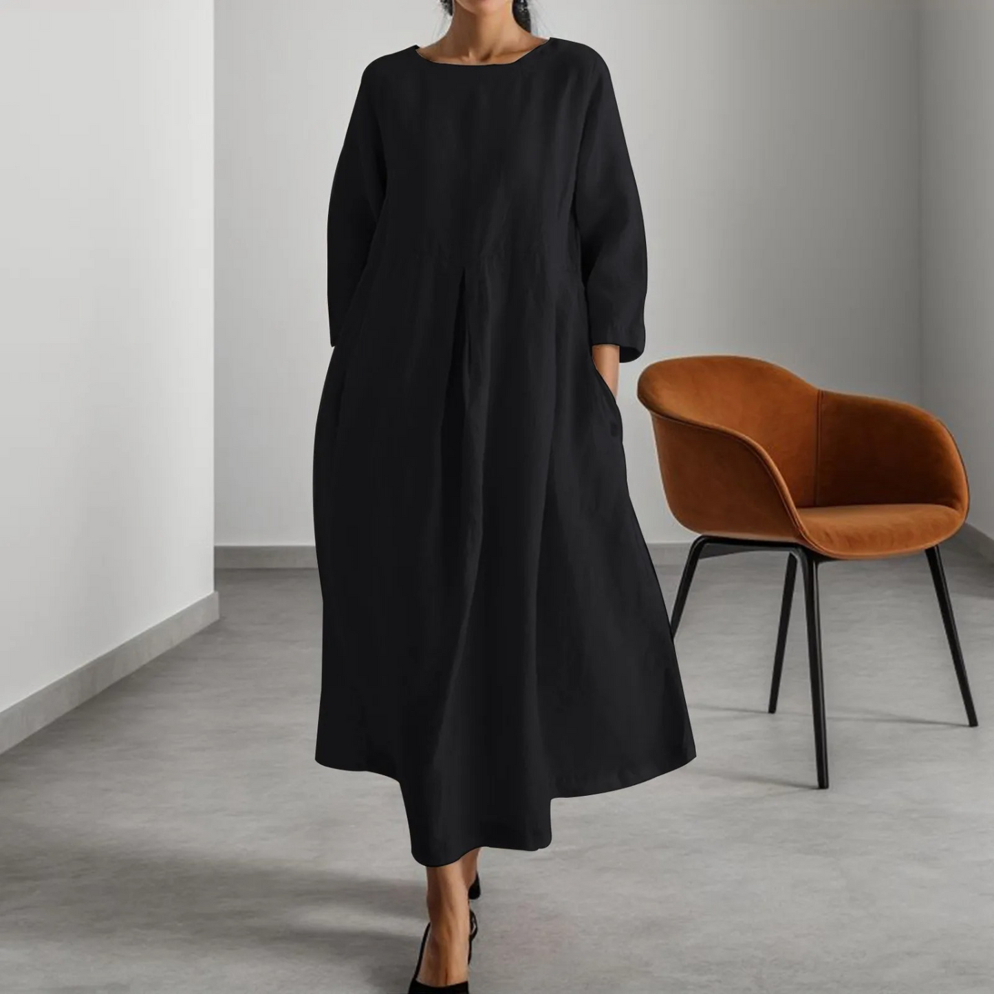 Elin | Robe en lin pour femme