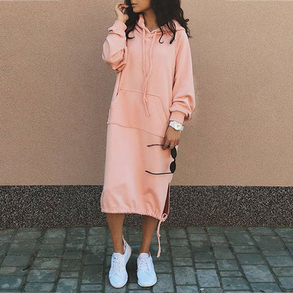 Robe à capuche tendance - Madelyn