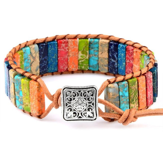 Mystic Journey Tibetan Rainbow Bracelet | Un accessoire coloré !