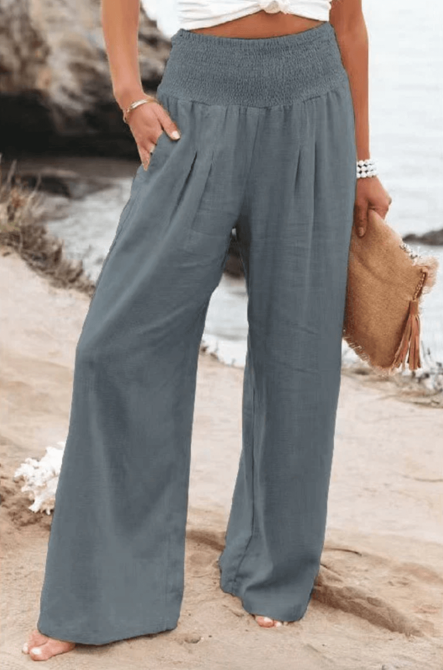 Clara - Élégante et Confortable Pantalon Palazzo pour Femmes